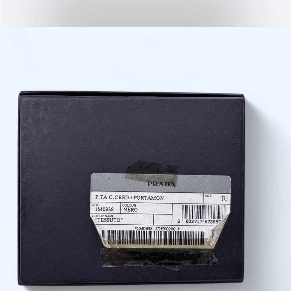 Prada Nero Tessuto Wallet - Picture 4 of 4
